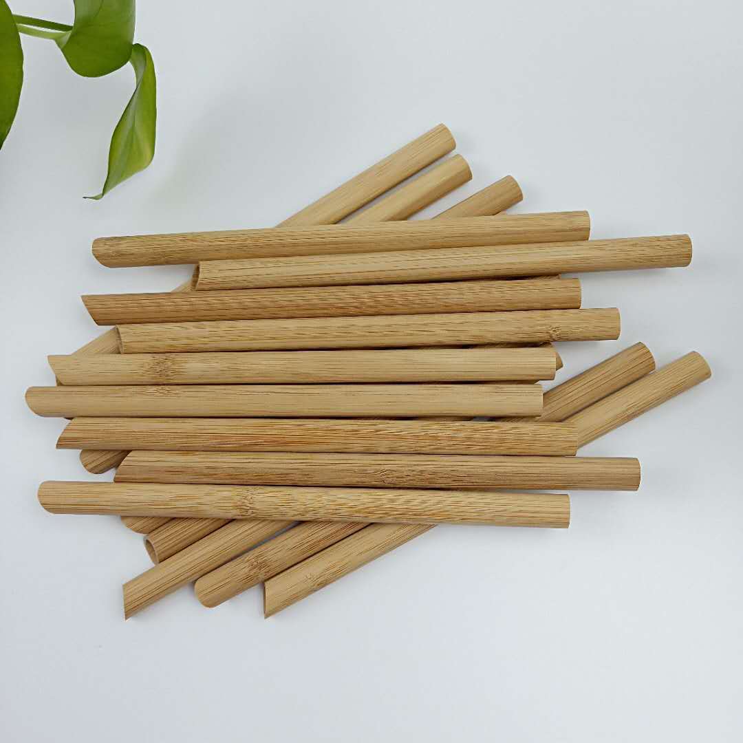 Pure natural bamboo straw