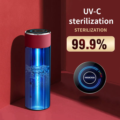 Stainless Steel Vacuum Flask Touch Sterilization Smart Cup USB Charging