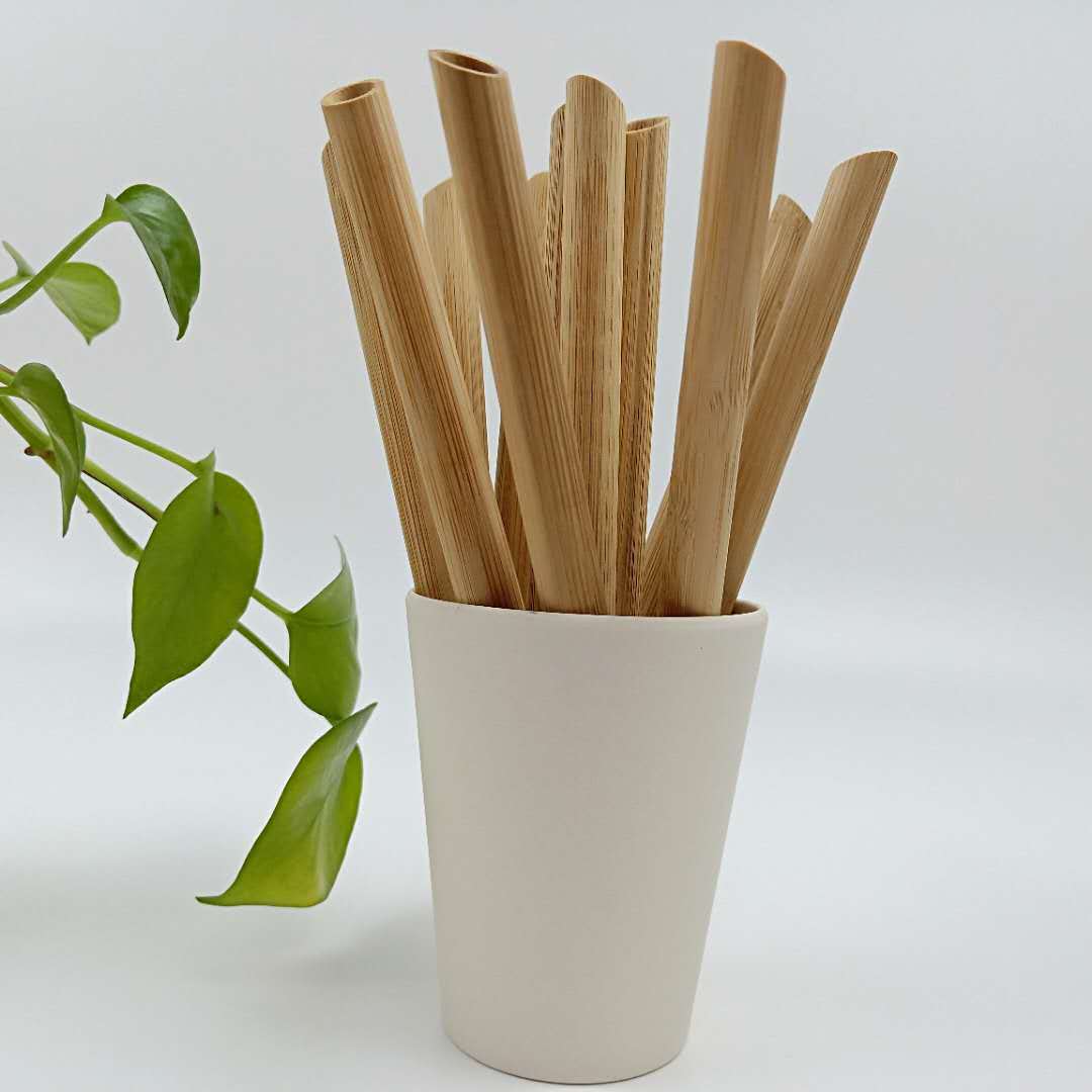 Pure natural bamboo straw
