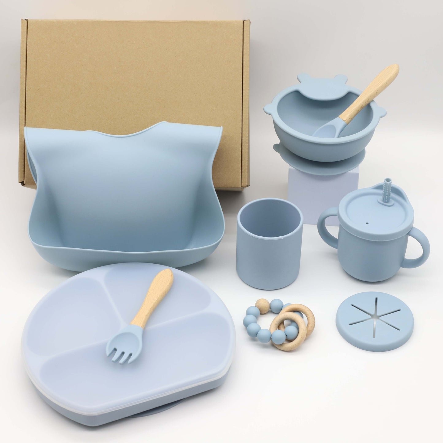 Children's Complementary Food Silicone Tableware Set