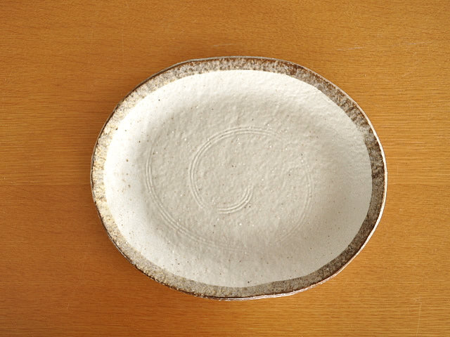 Ring Powder Lead Series Western Food Stoneware Plate
